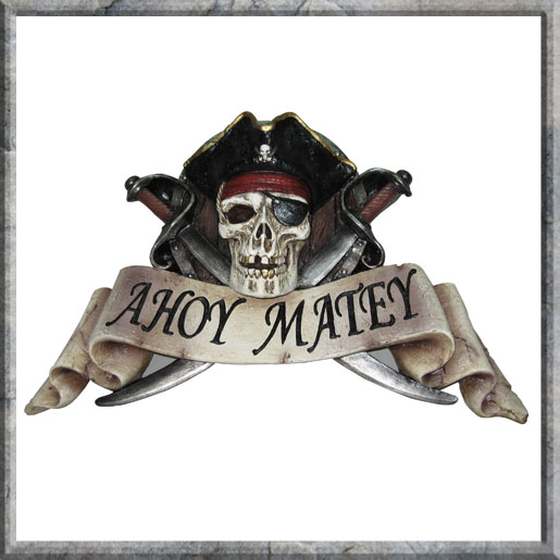 Undead Pirate Plaque - Click Image to Close