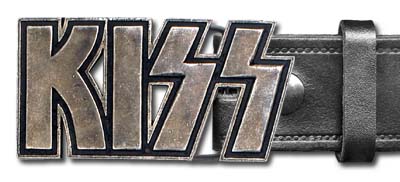 Kiss - logo Buckle
